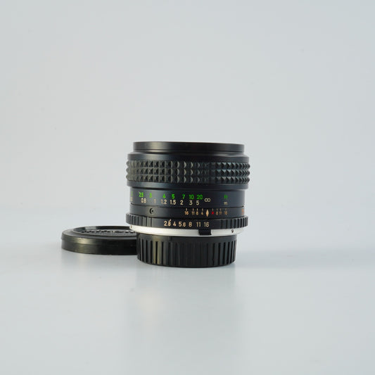 MINOLTA MC W.ROKKOR-HG 35mm F/2.8 単焦点レンズ