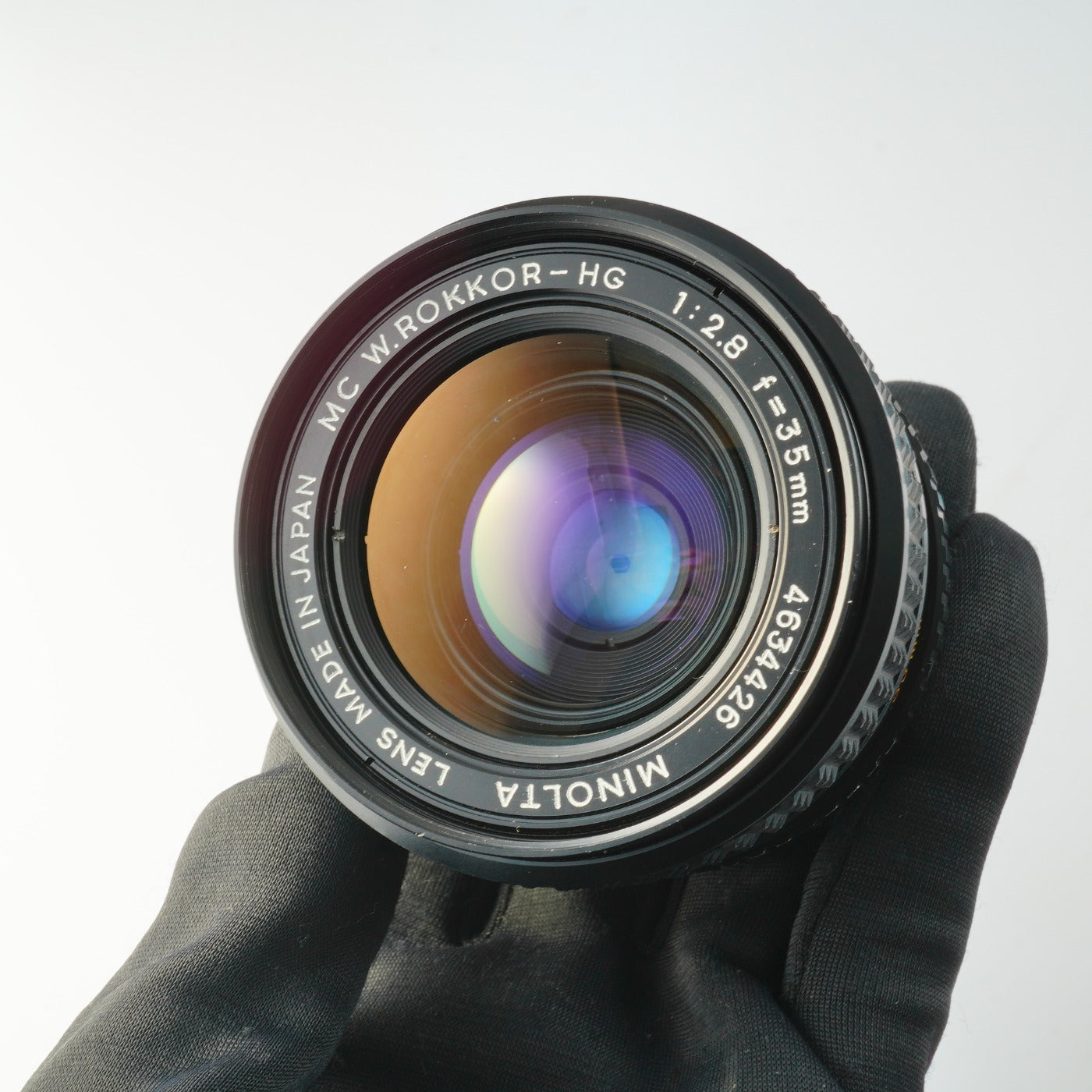 MINOLTA MC W.ROKKOR-HG 35mm F/2.8 単焦点レンズ
