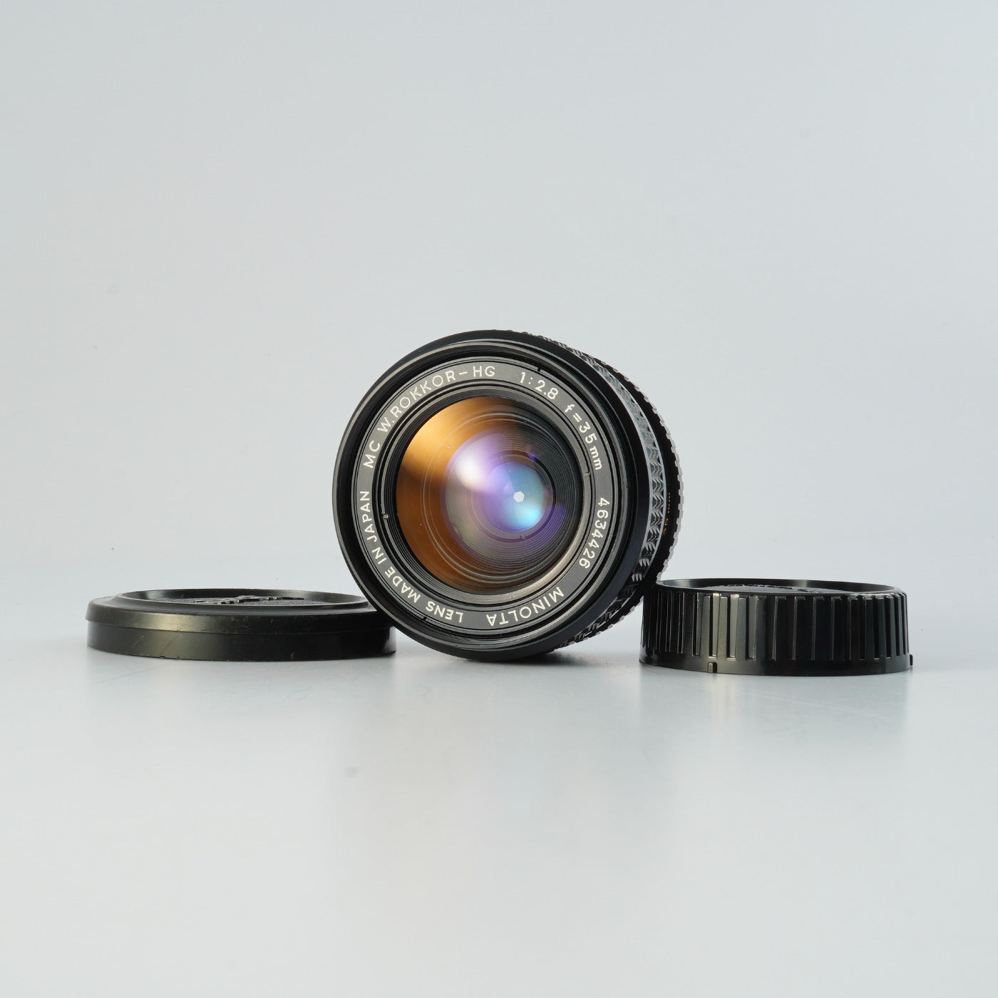 MINOLTA MC W.ROKKOR-HG 35mm F/2.8 単焦点レンズ