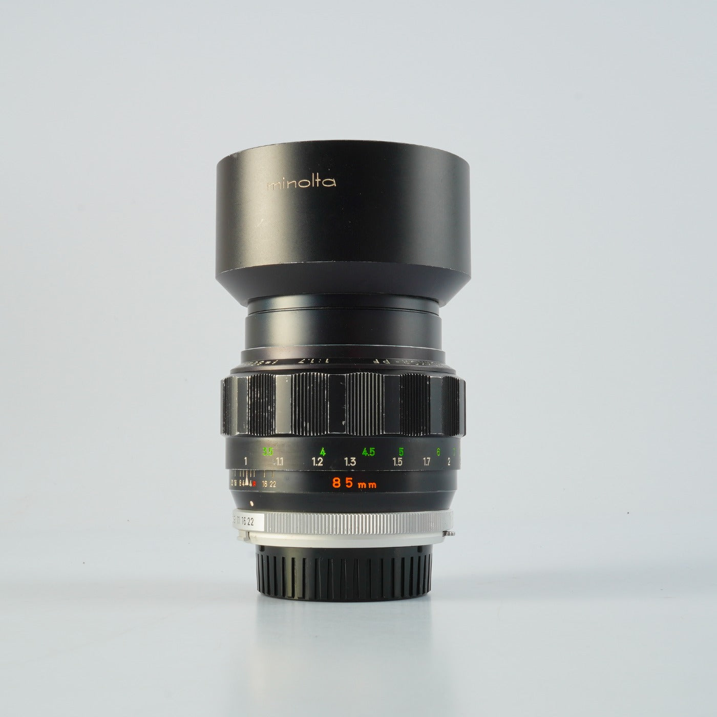 MINOLTA MC ROKKOR-PF 85mm F/1.7 単焦点レンズ