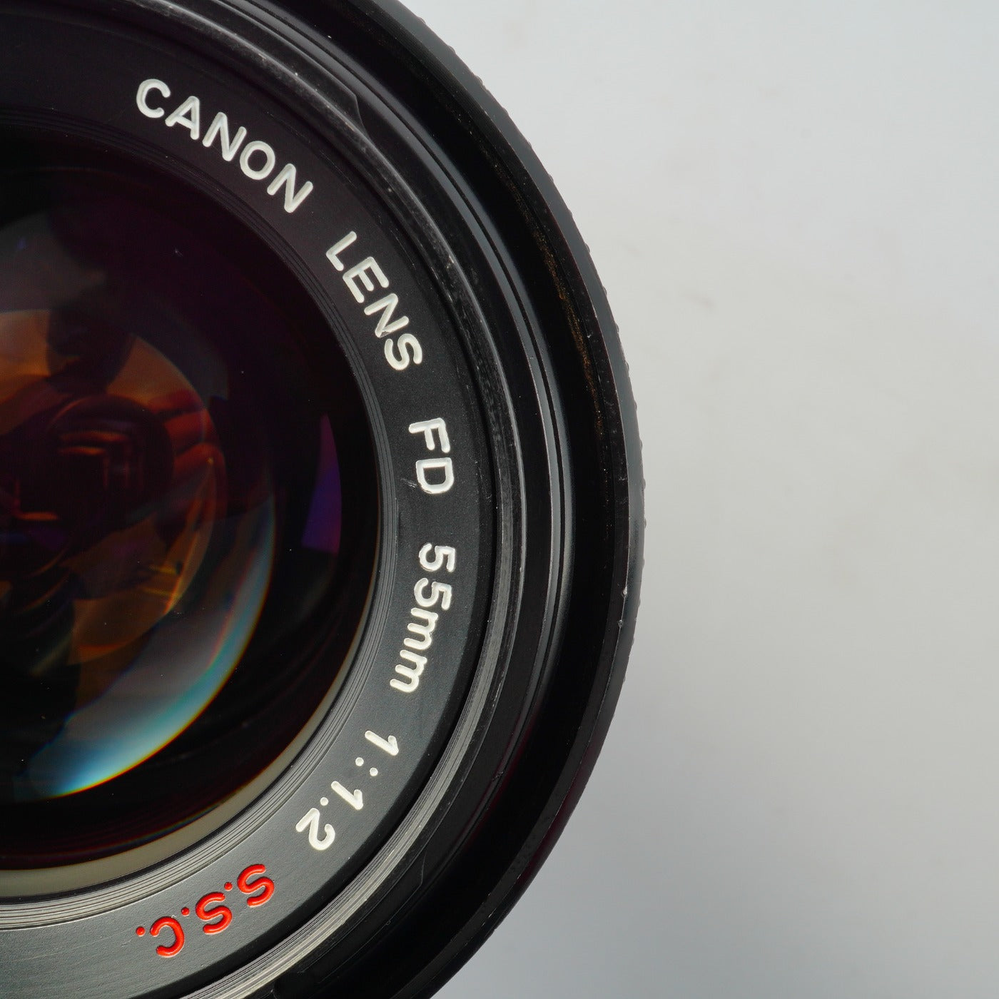 Canon FD 55mm F/1.2 S.S.C. "O"Mark 単焦点レンズ