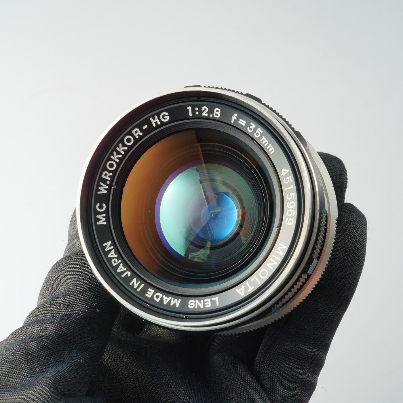 MINOLTA MC W.ROKKOR-HG 35mm F/2.8 単焦点レンズ