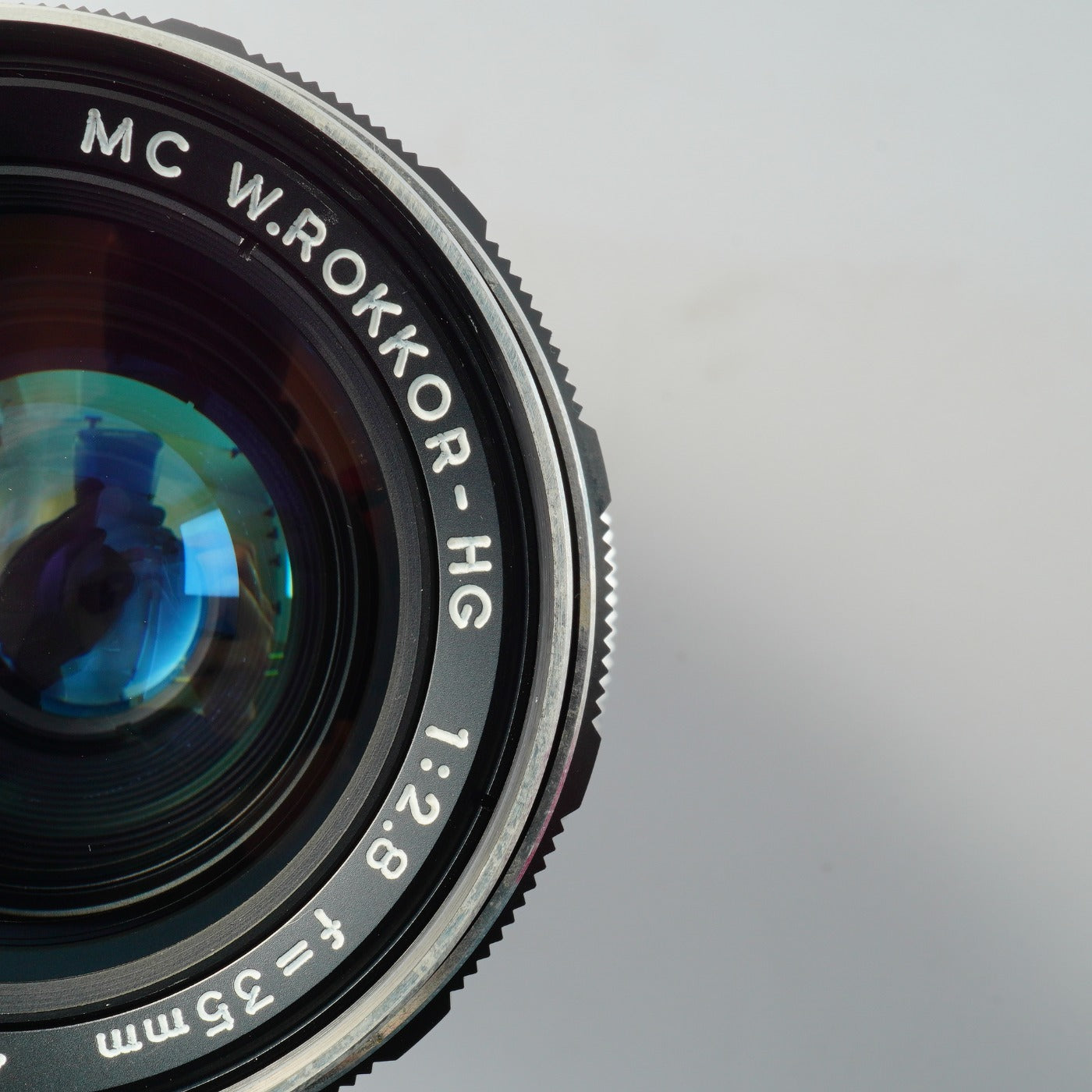 MINOLTA MC W.ROKKOR-HG 35mm F/2.8 単焦点レンズ