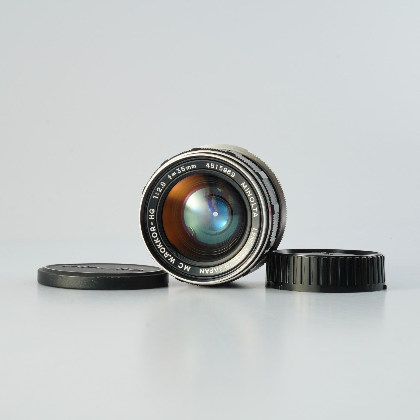 MINOLTA MC W.ROKKOR-HG 35mm F/2.8 単焦点レンズ