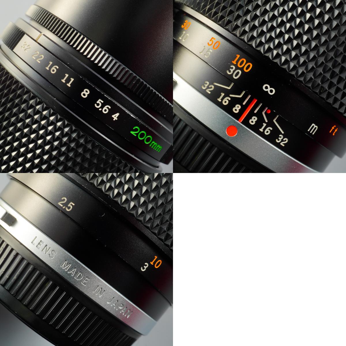 OLYMPUS OM-SYSTEM ZUIKO MC AUTO-T 200mm F/4 単焦点レンズ