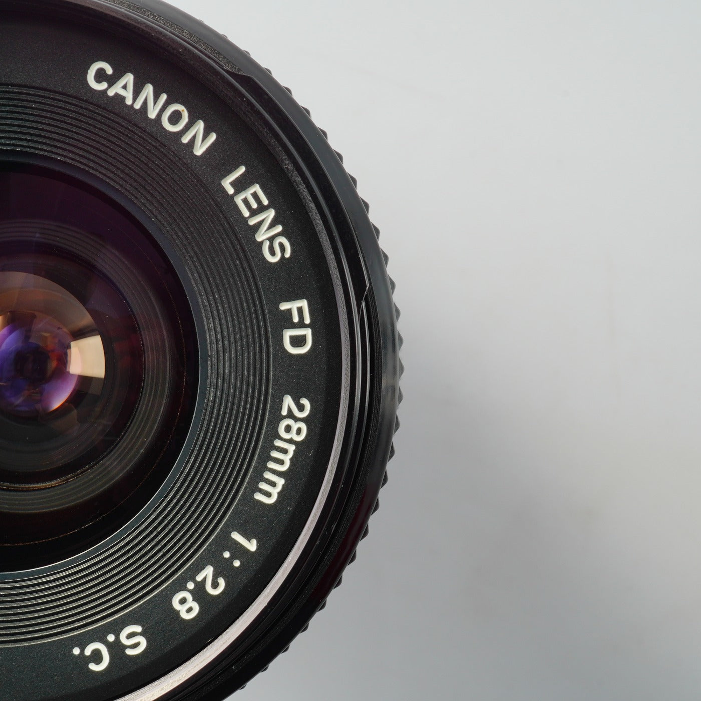 Canon FD 28mm F/2.8 S.C. 単焦点レンズ