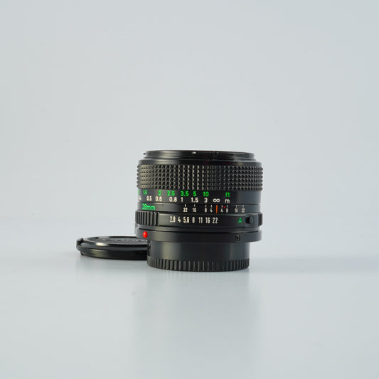 Canon New FD NFD 28mm F/2.8 単焦点レンズ