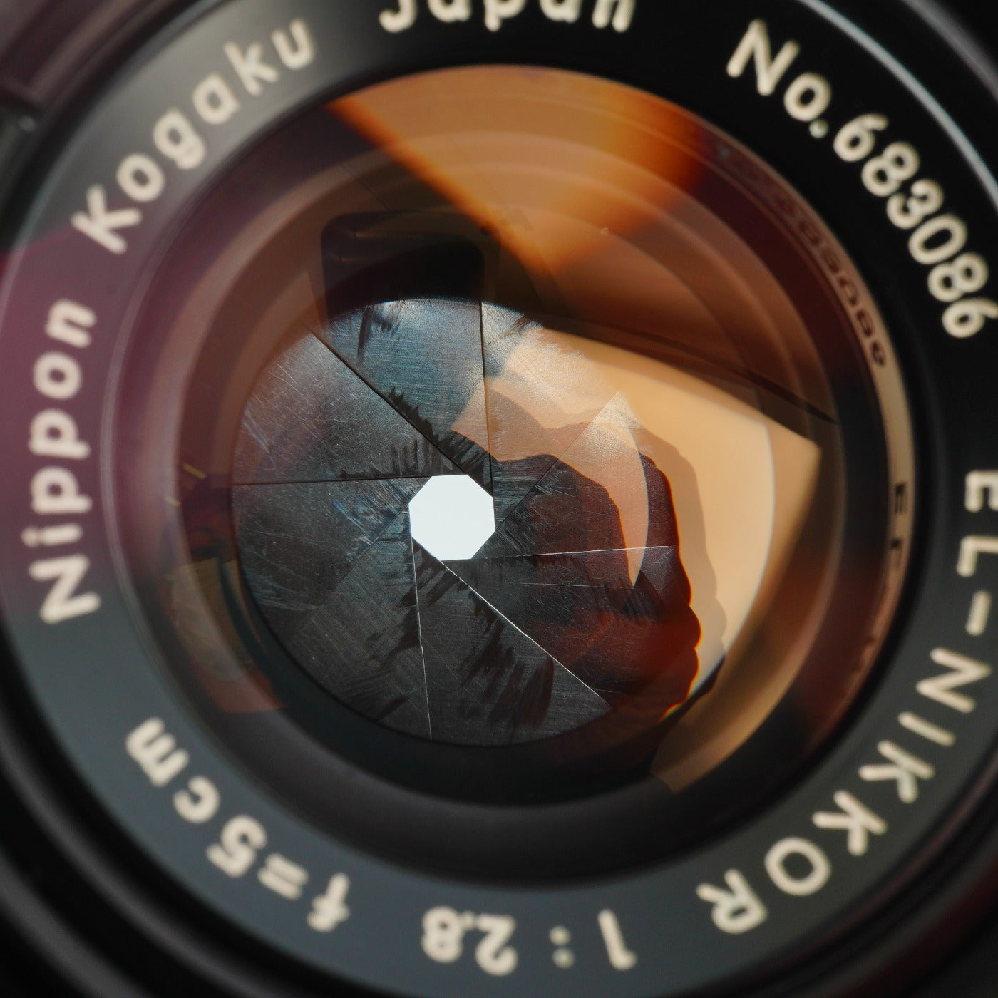 Nikon EL NIKKOR 5cm 50mm F/2.8 PAT PEND 単焦点レンズ
