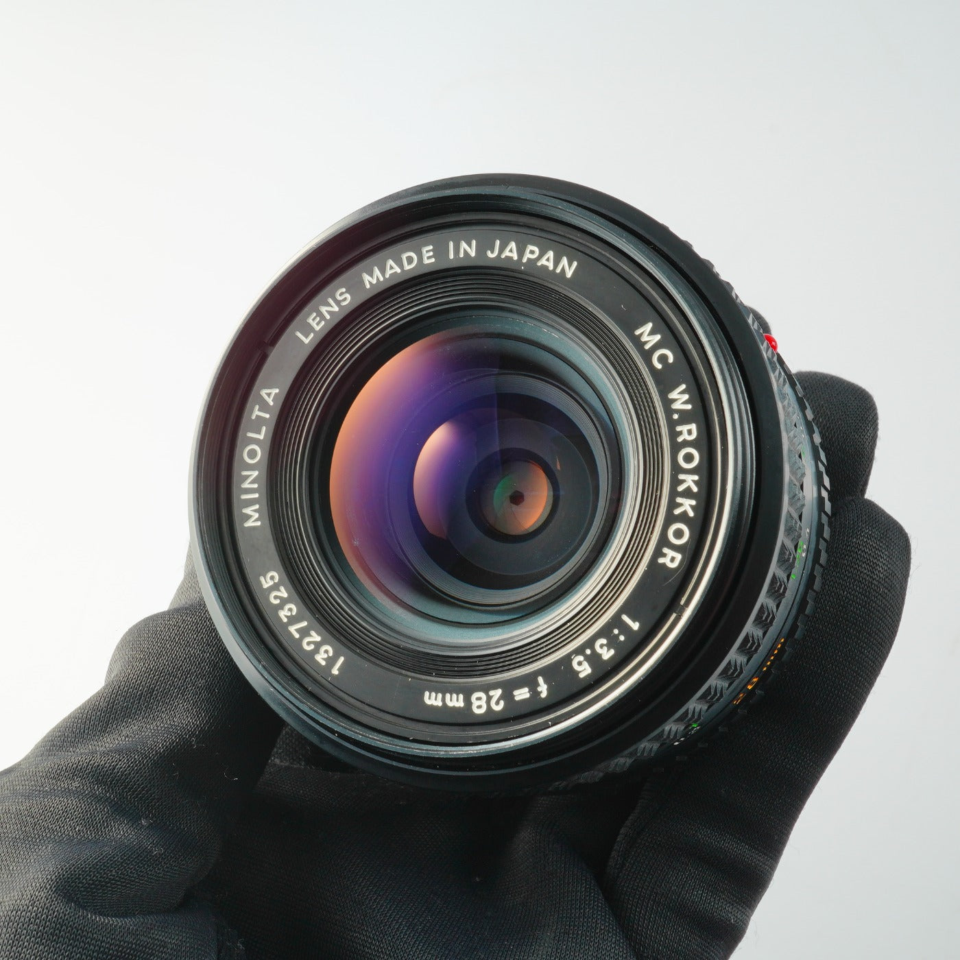 MINOLTA MC W.ROKKOR 28mm F/3.5 単焦点レンズ