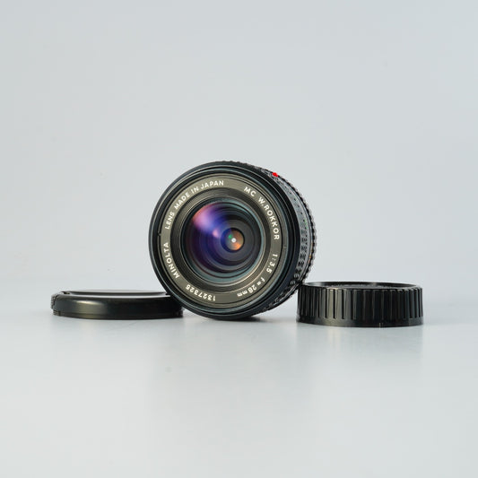 MINOLTA MC W.ROKKOR 28mm F/3.5 単焦点レンズ