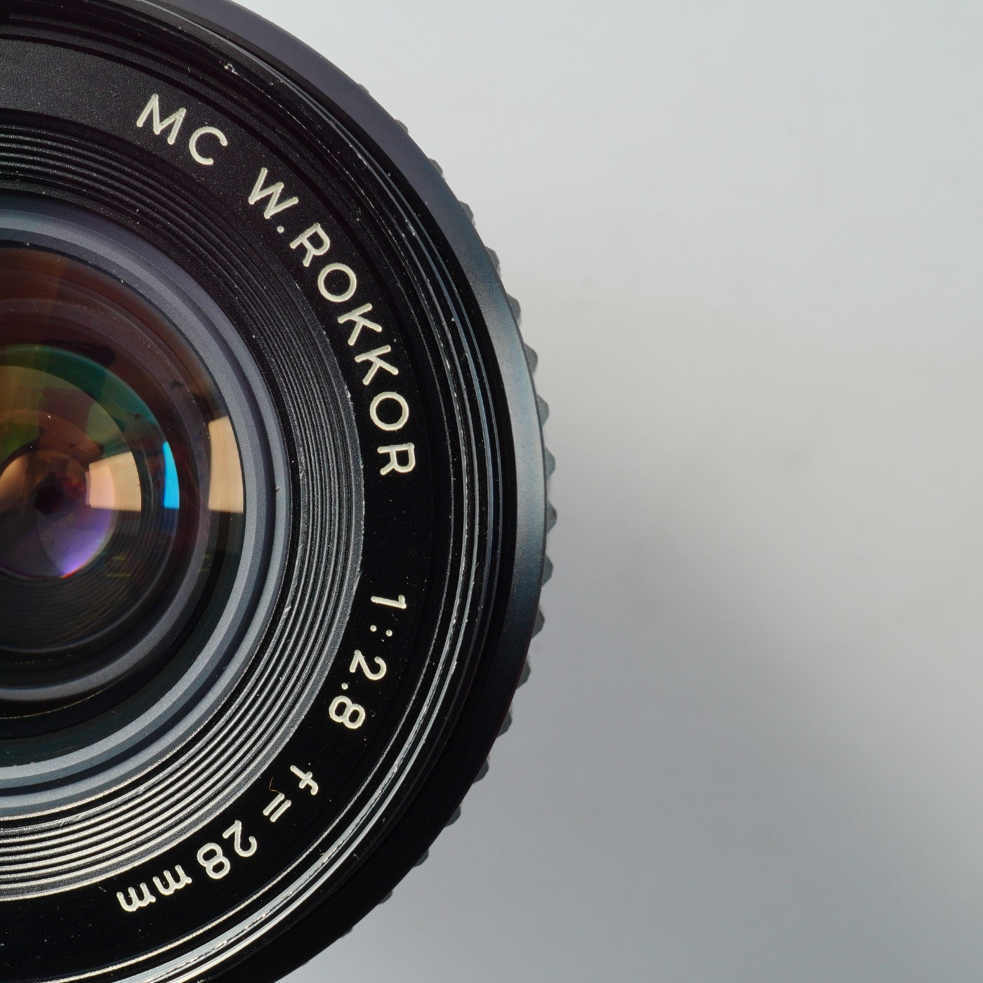 MINOLTA MC W.Rokkor 28mm F/2.8 単焦点レンズ