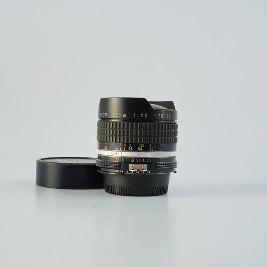 Nikon Fisheye NIKKOR 16mm F/2.8 単焦点レンズ