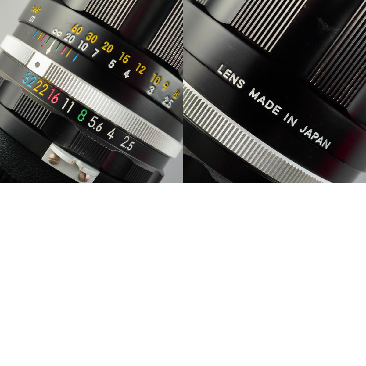 Nikon 非Ai NIKKOR-P Auto 105mm F/2.5 単焦点レンズ