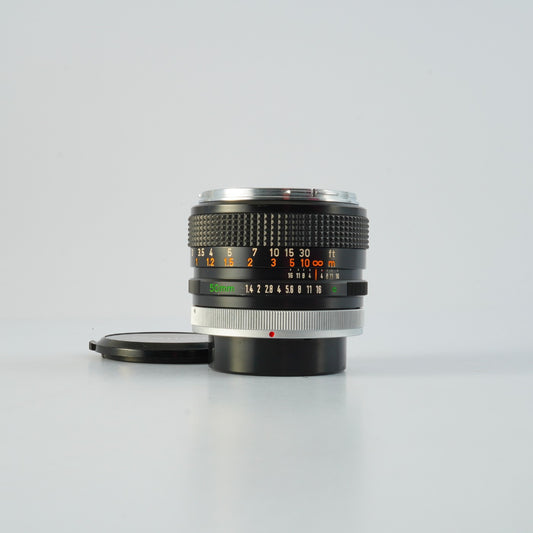 Canon FD 50mm F/1.4 "O" 単焦点レンズ