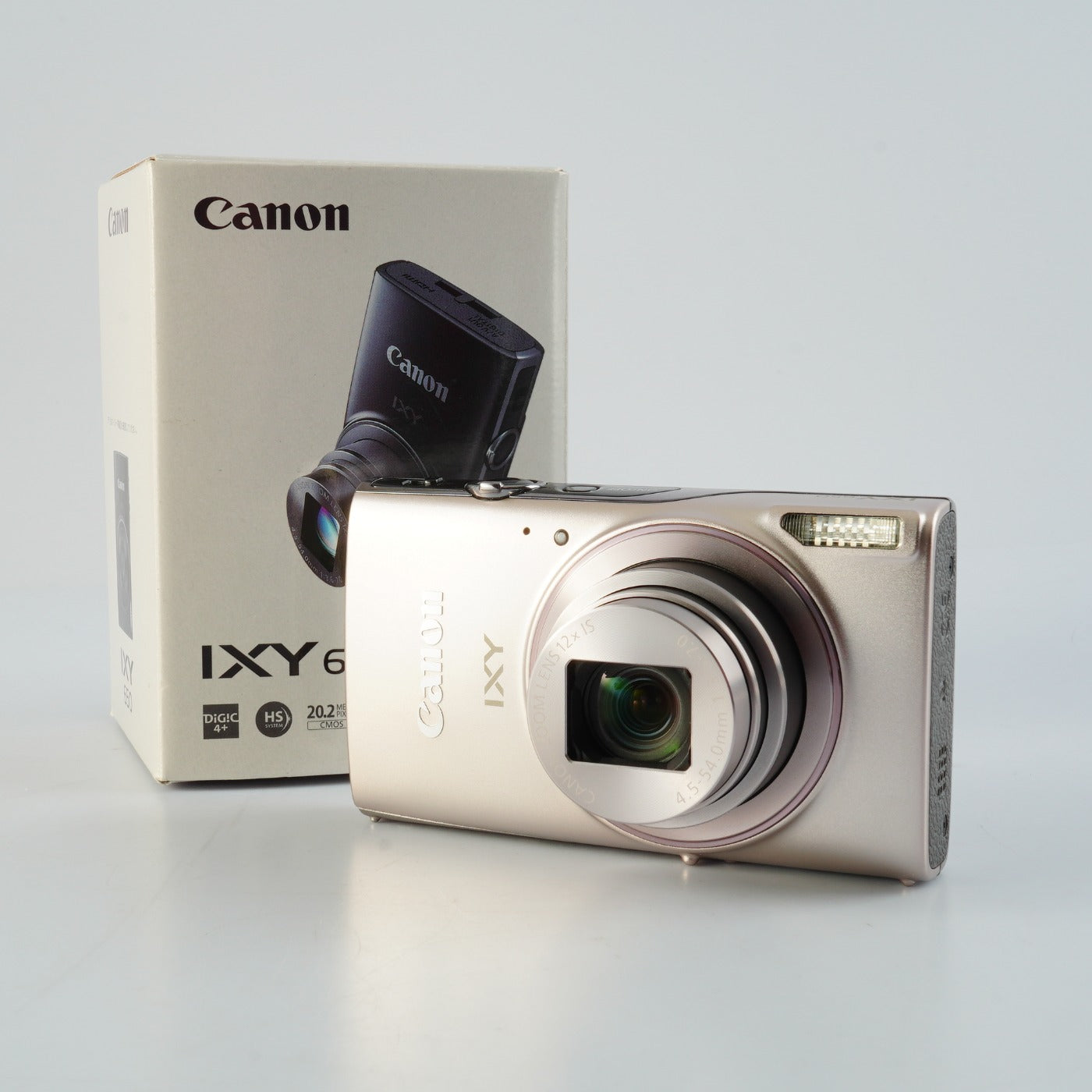 Canon IXY 650 ( PowerShot ELPH 360 HS ) Silver + SD 4GB コンパクトデジタルカメラ