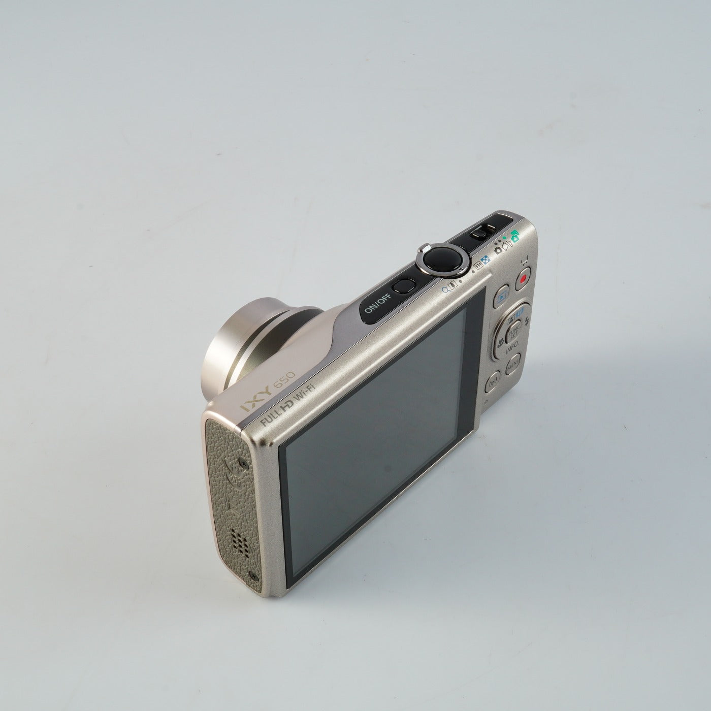 Canon IXY 650 ( PowerShot ELPH 360 HS ) Silver + SD 4GB コンパクトデジタルカメラ