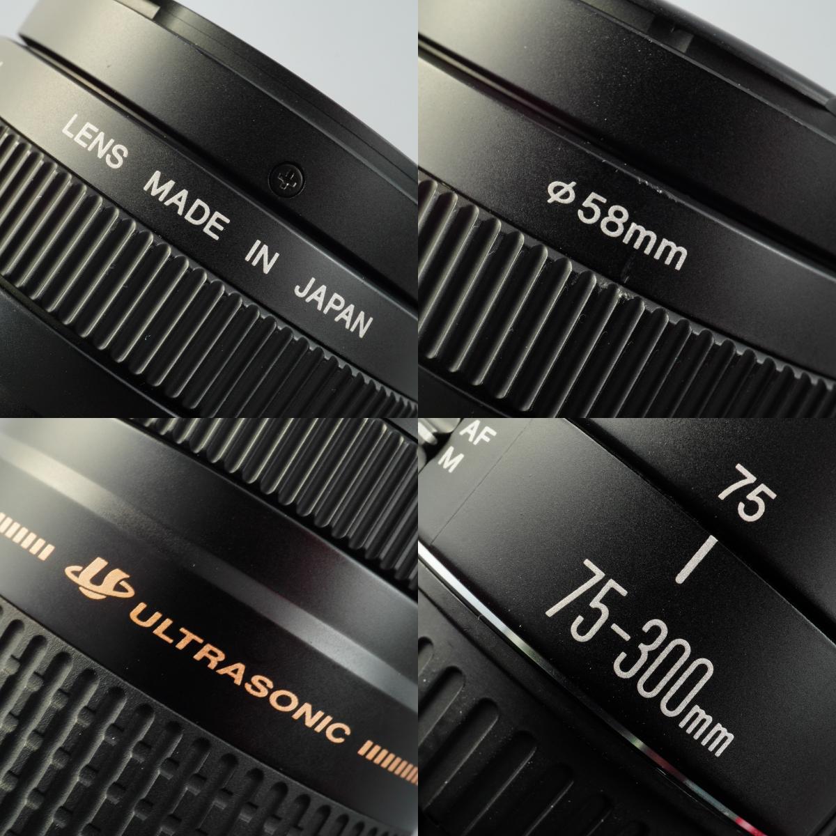 Canon EF 75-300mm F/4-5.6 Ⅱ USM ズームレンズ
