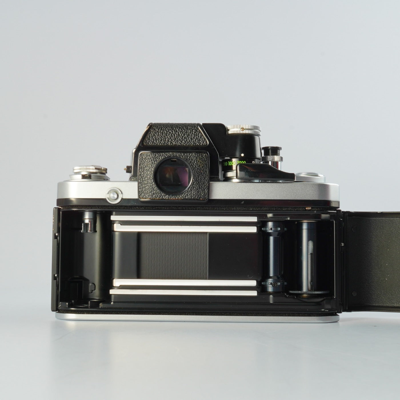 【SERVICED】 Nikon F2 Photomic A DP-11 Silver + NIKKOR Ai 50mm F/1.4 MF フィルム一眼レフカメラ