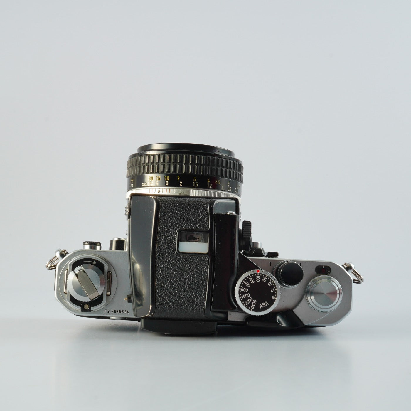 【SERVICED】 Nikon F2 Photomic A DP-11 Silver + NIKKOR Ai 50mm F/1.4 MF フィルム一眼レフカメラ