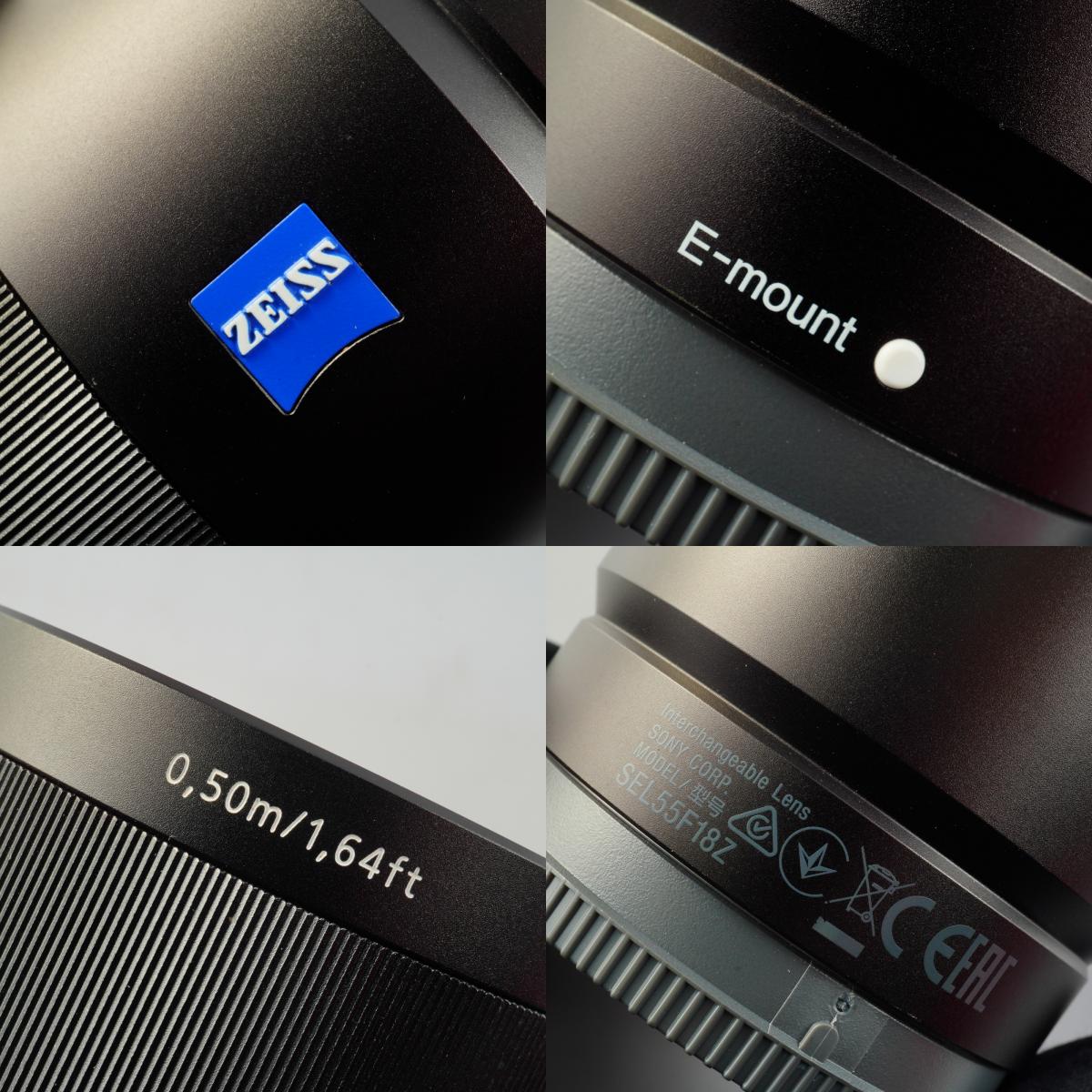 SONY Sonnar T* FE 55mm F/1.8 ZA 単焦点レンズ