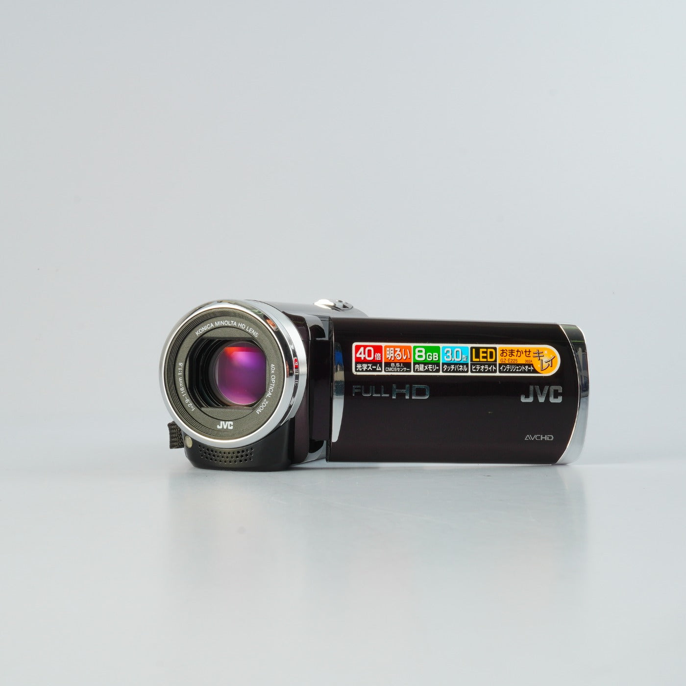JVC Everio GZ E225 T Brown デジタルムービーカメラ