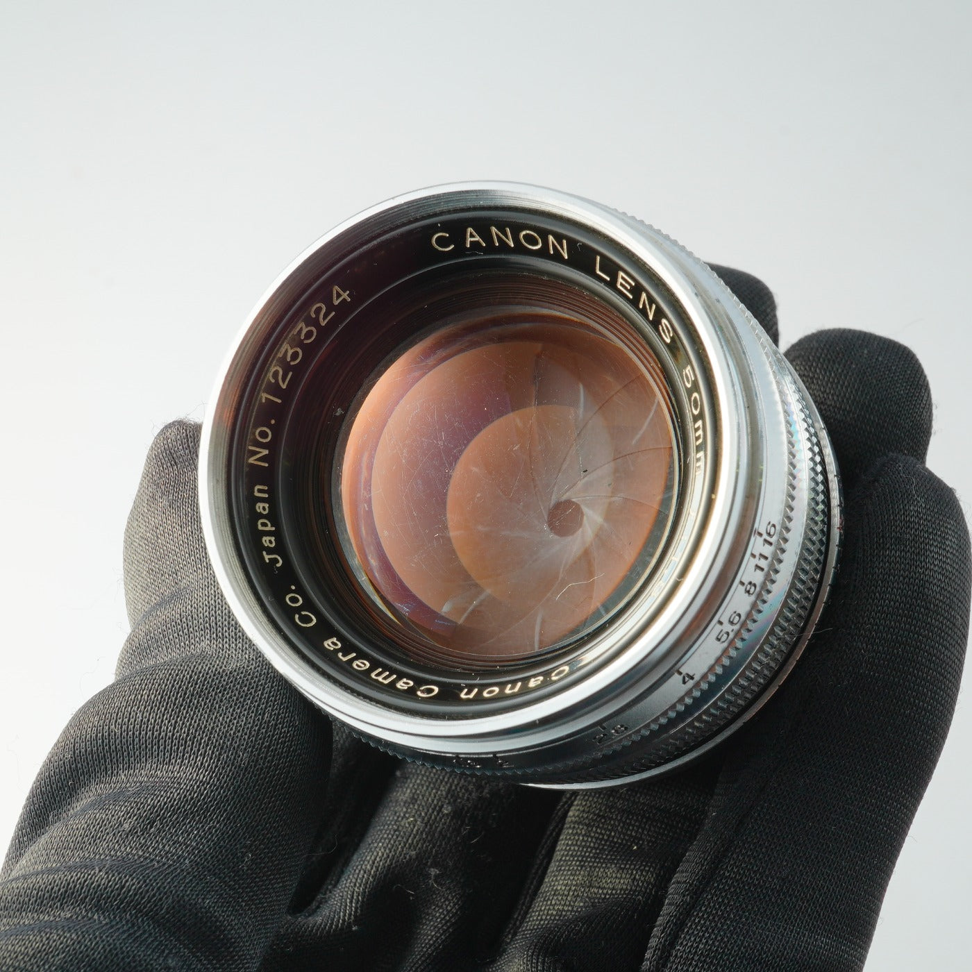 Canon 50mm F/1.8 For L39 単焦点レンズ
