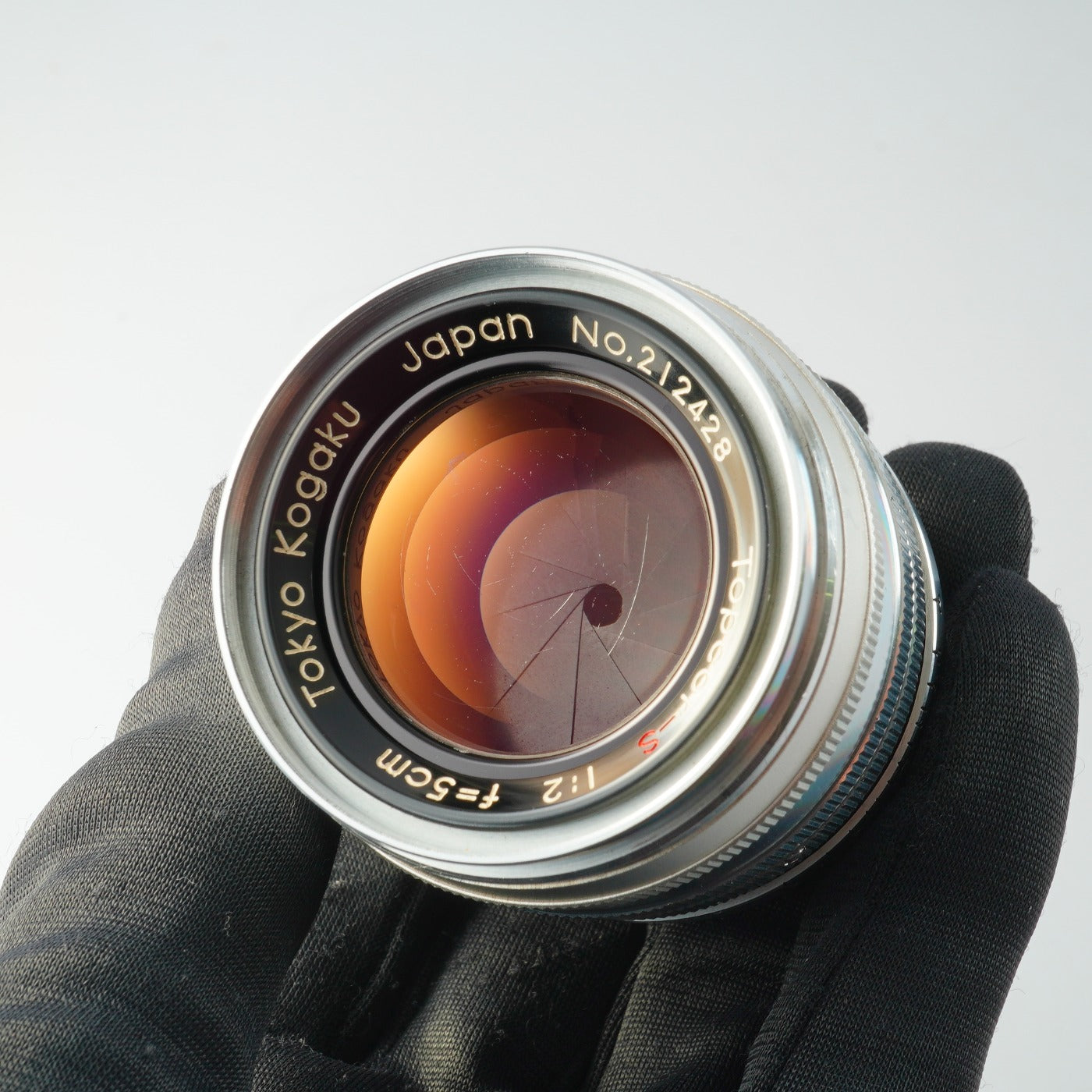 TOPCON Tokyo Kogaku Topcor-S 5cm 50mm F/2 単焦点レンズ