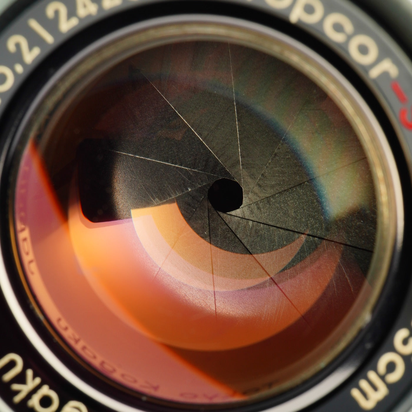 TOPCON Tokyo Kogaku Topcor-S 5cm 50mm F/2 単焦点レンズ