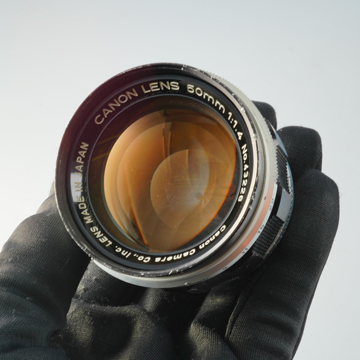 Canon 50mm F/1.4 LTM 単焦点レンズ