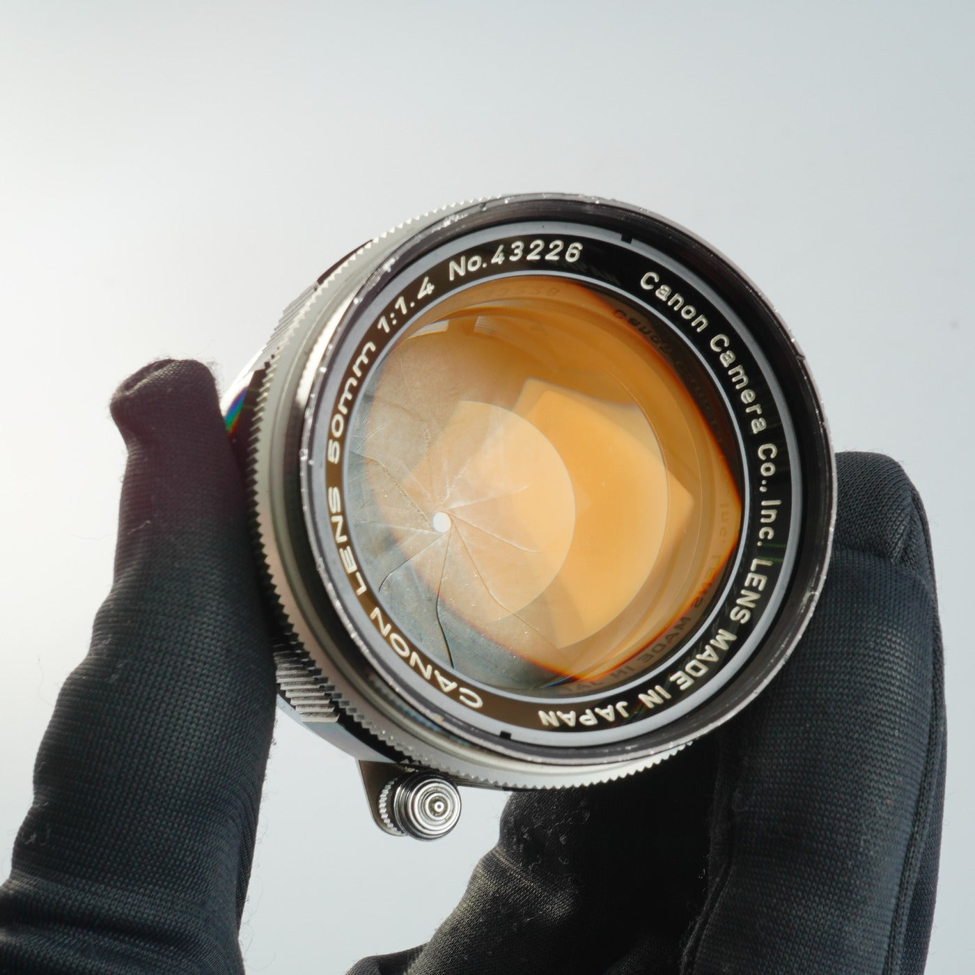 Canon 50mm F/1.4 LTM 単焦点レンズ