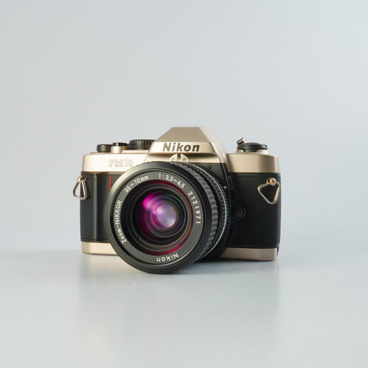 Nikon FM10 + Ai-S ZOOM Nikkor 35-70mm F/3.3-4.5 MF フィルム一眼レフカメラ