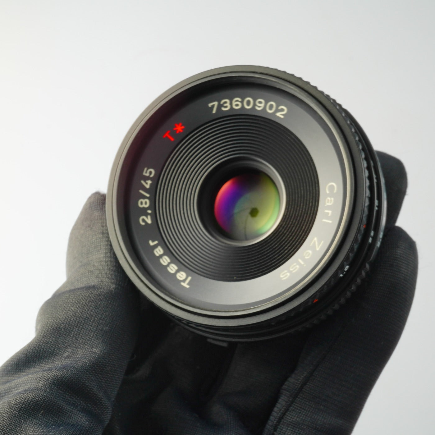 CONTAX Carl Zeiss Tessar T* 45mm F/2.8 MMJ 単焦点レンズ