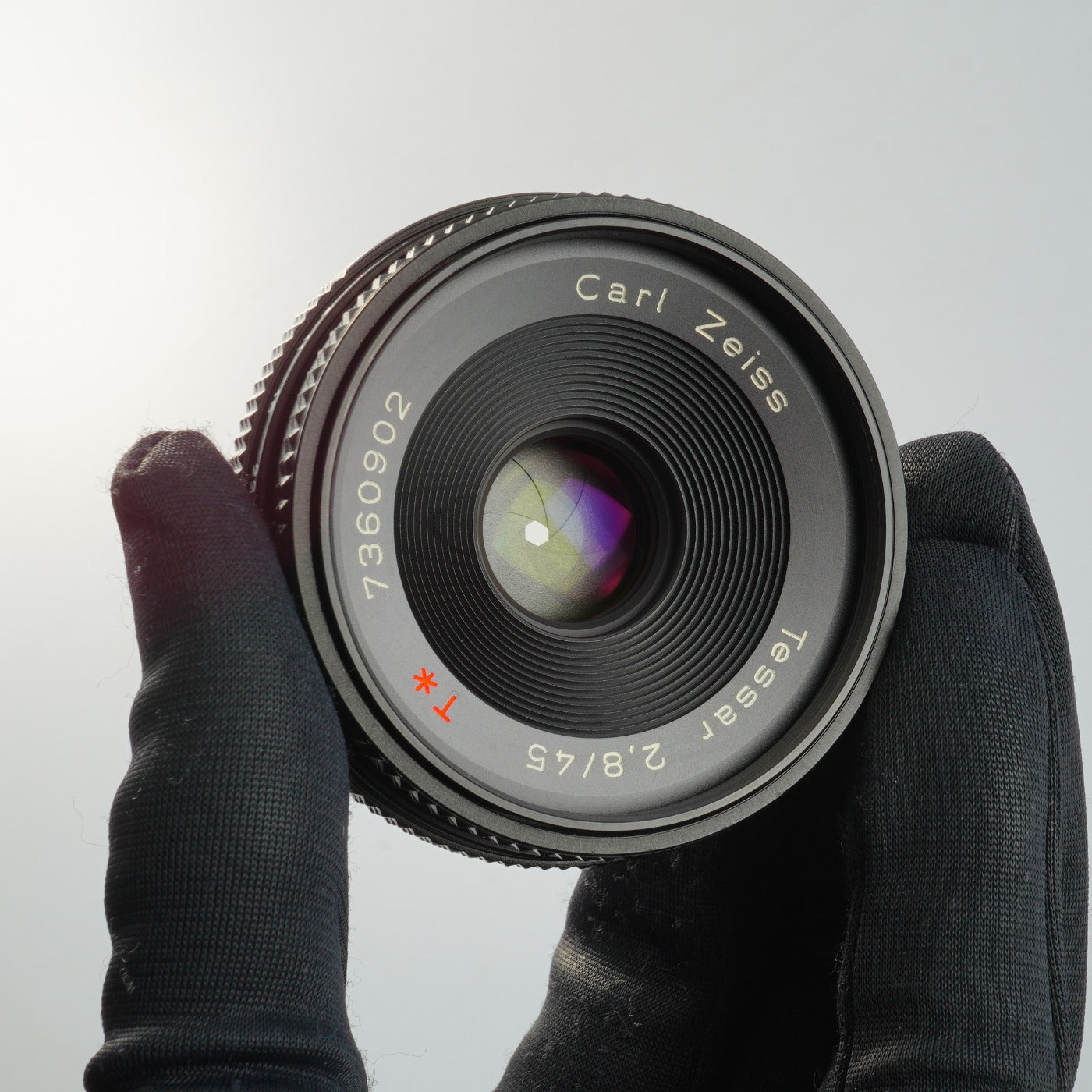 CONTAX Carl Zeiss Tessar T* 45mm F/2.8 MMJ 単焦点レンズ