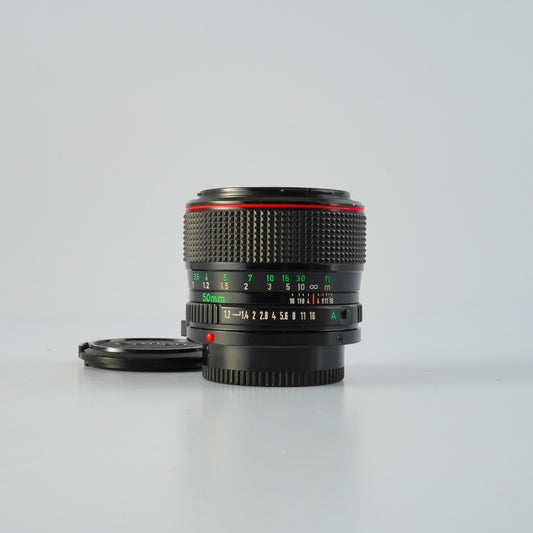 Canon New FD 50mm F/1.2 L 単焦点レンズ