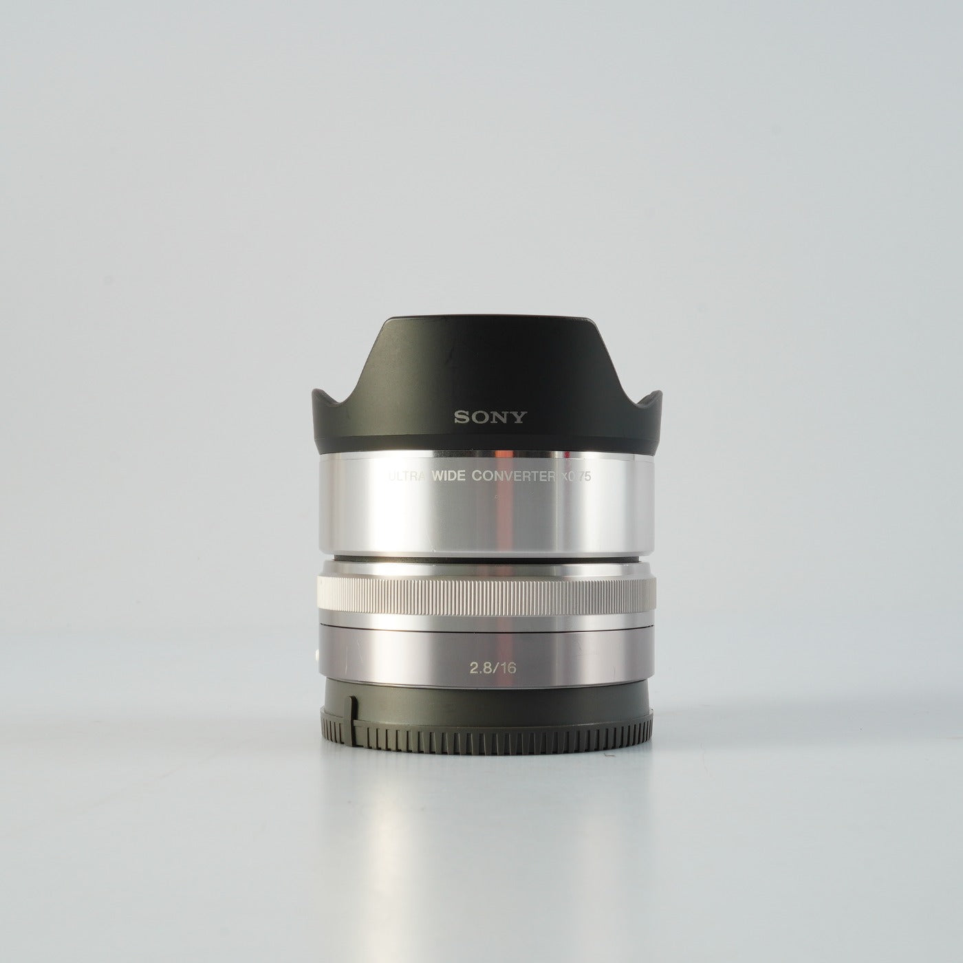 SONY E 16mm F/2.8 SEL16F28 + Ultra Wide Converter x0.75 単焦点レンズ