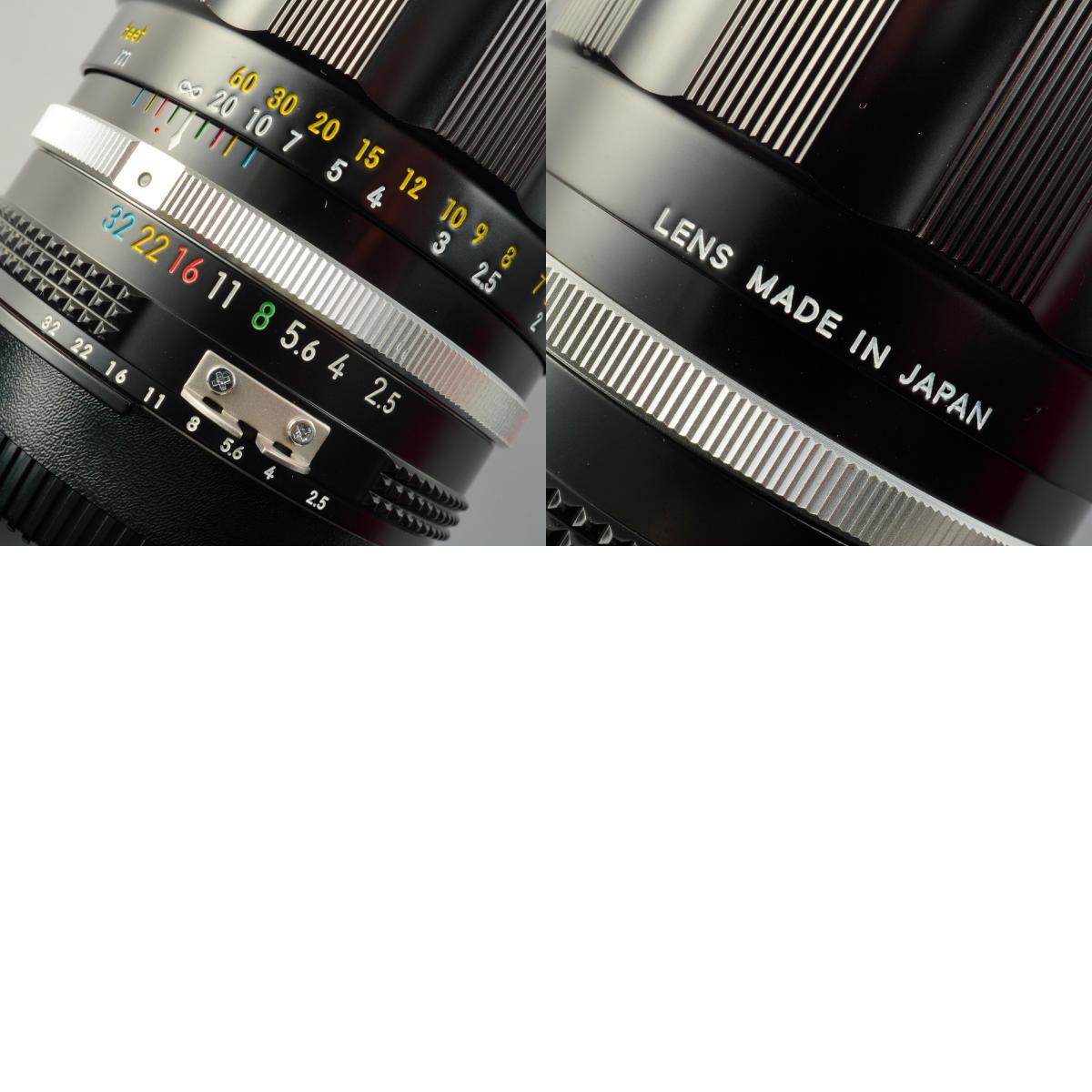 Nikon Ai改 NIKKOR-P.C Auto 105mm F/2.5 単焦点レンズ