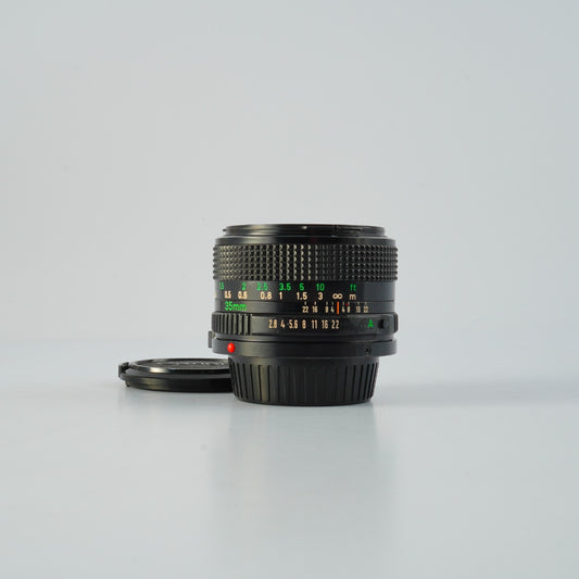 【ジャンク】 Canon New FD 35mm F/2.8 単焦点レンズ