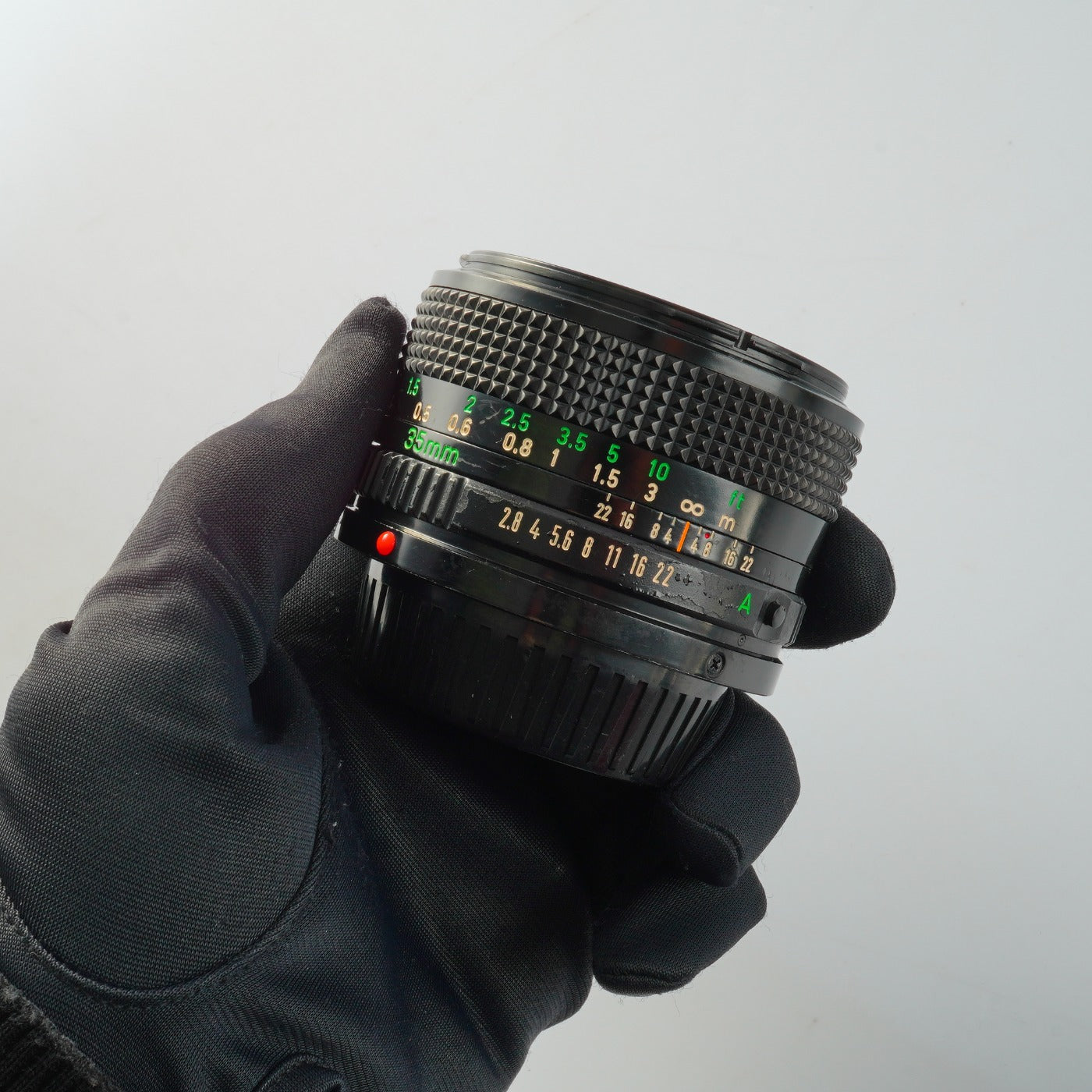 【ジャンク】 Canon New FD 35mm F/2.8 単焦点レンズ