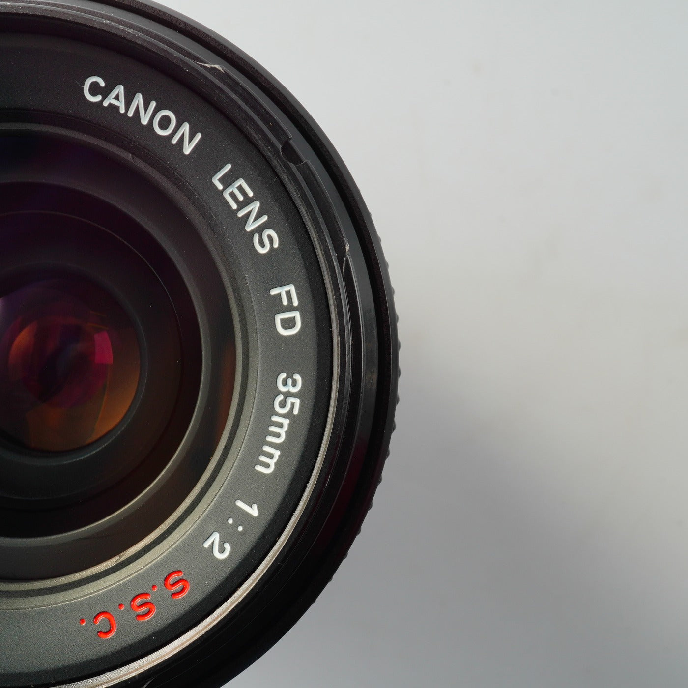 Canon FD 35mm F/2 s.s.c. Concave "O" 単焦点レンズ