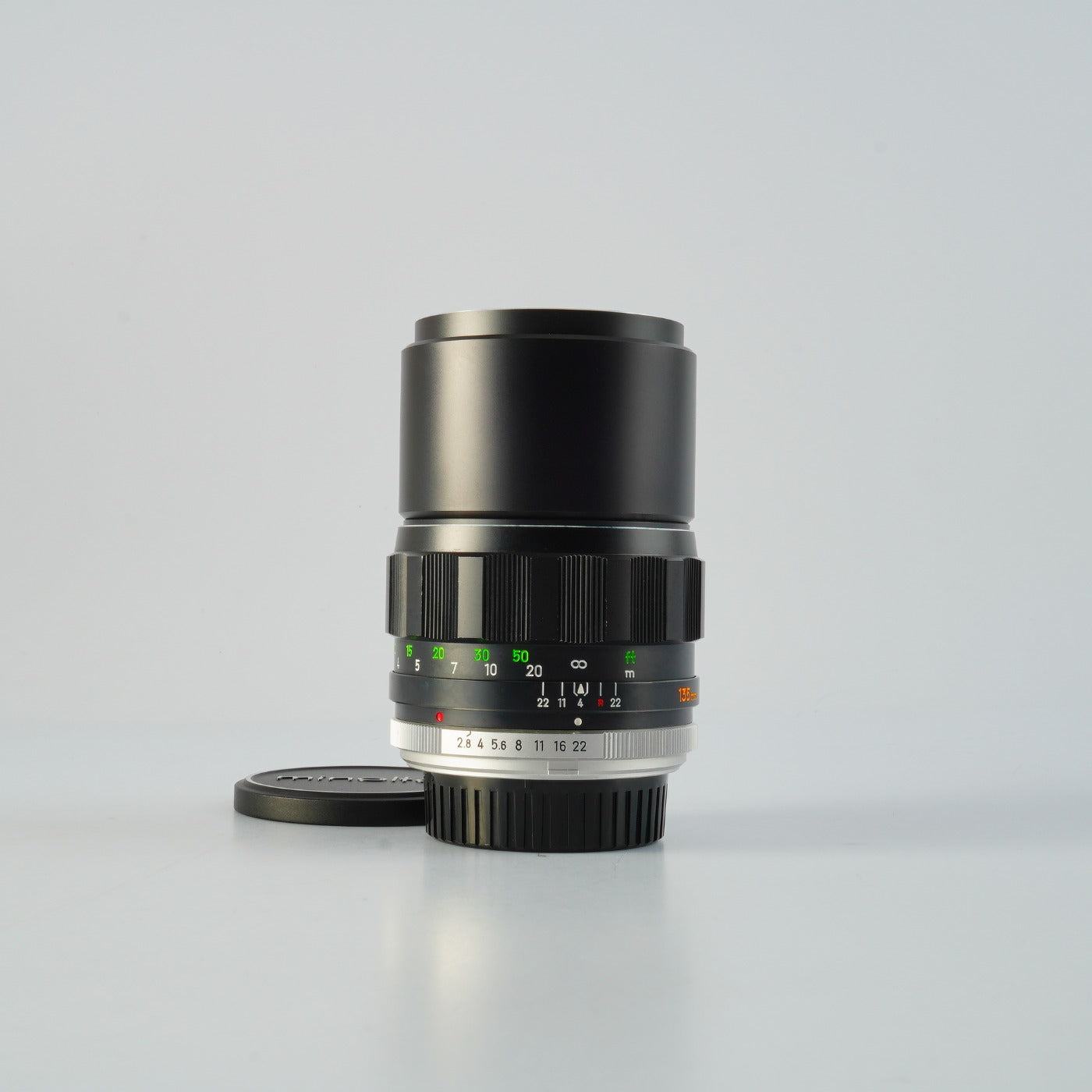 MINOLTA MC TELE ROKKOR PF 135mm F/2.8 単焦点レンズ