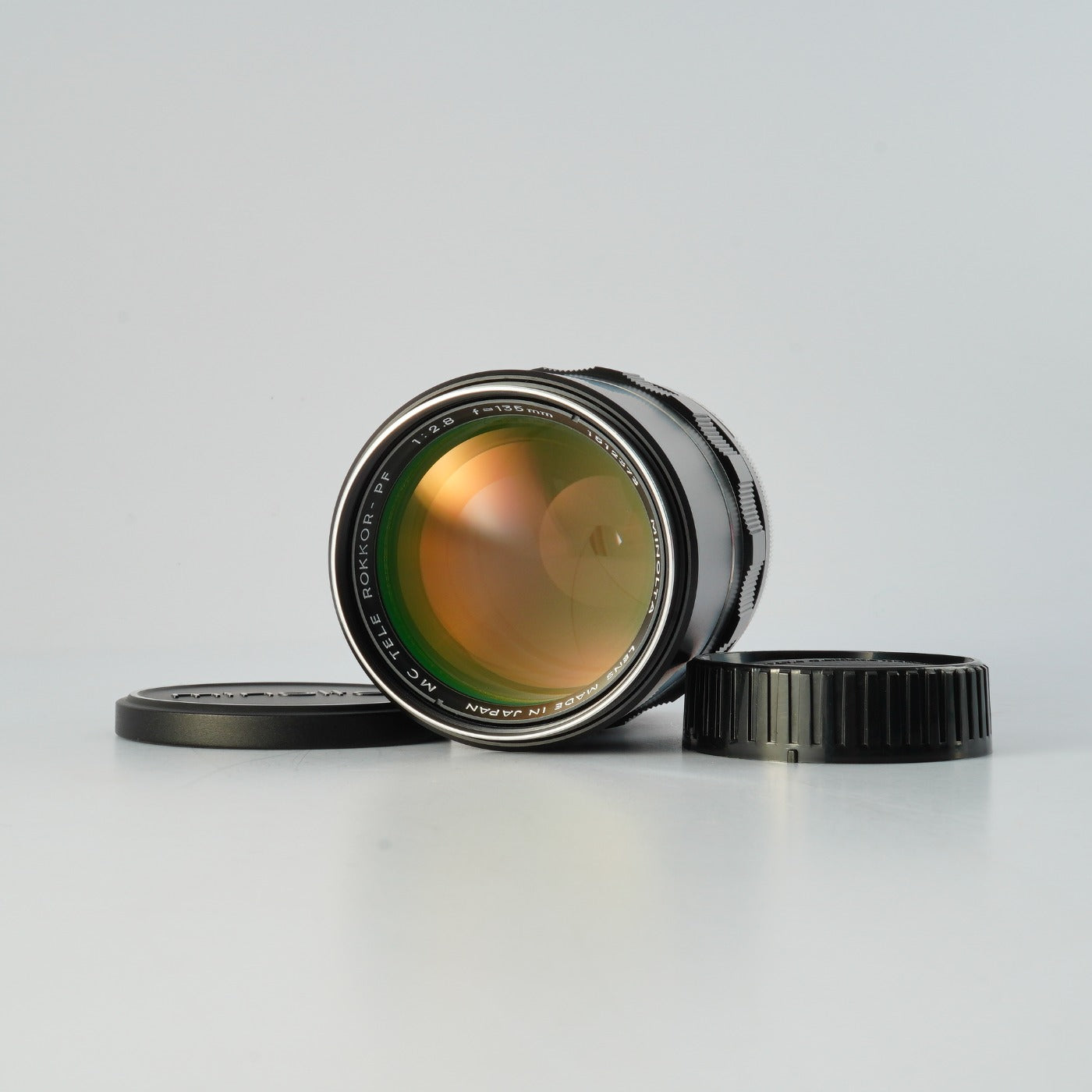 MINOLTA MC TELE ROKKOR PF 135mm F/2.8 単焦点レンズ