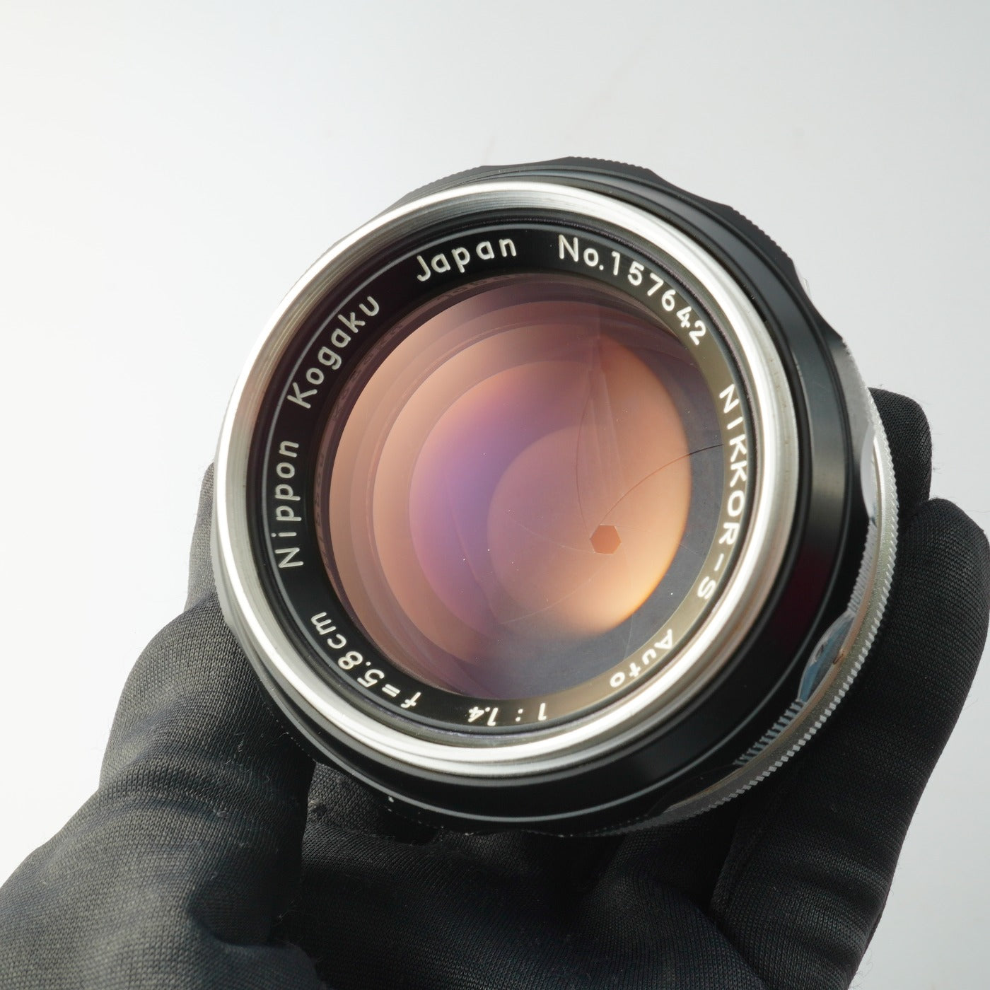 Nikon 非Ai Nikkor-S Auto 5.8cm 58mm F/1.4 PAT PEND 単焦点レンズ