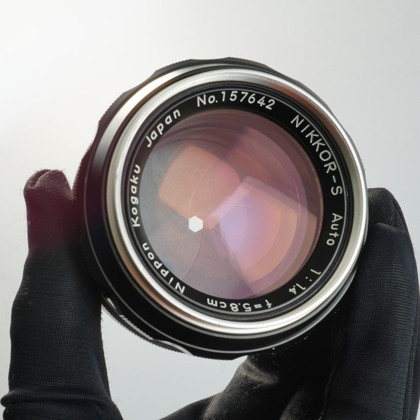Nikon 非Ai Nikkor-S Auto 5.8cm 58mm F/1.4 PAT PEND 単焦点レンズ