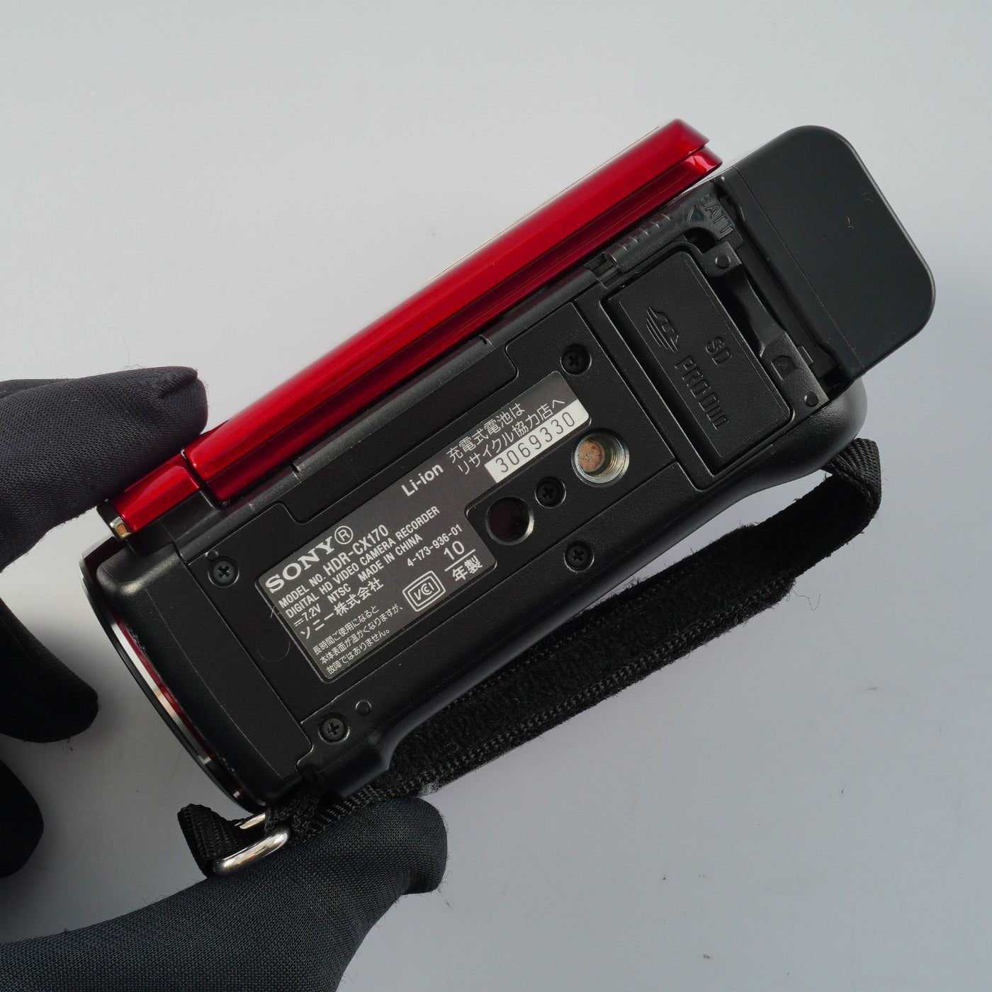 SONY HDR-CX170 Red + SD 4GB デジタルムービーカメラ