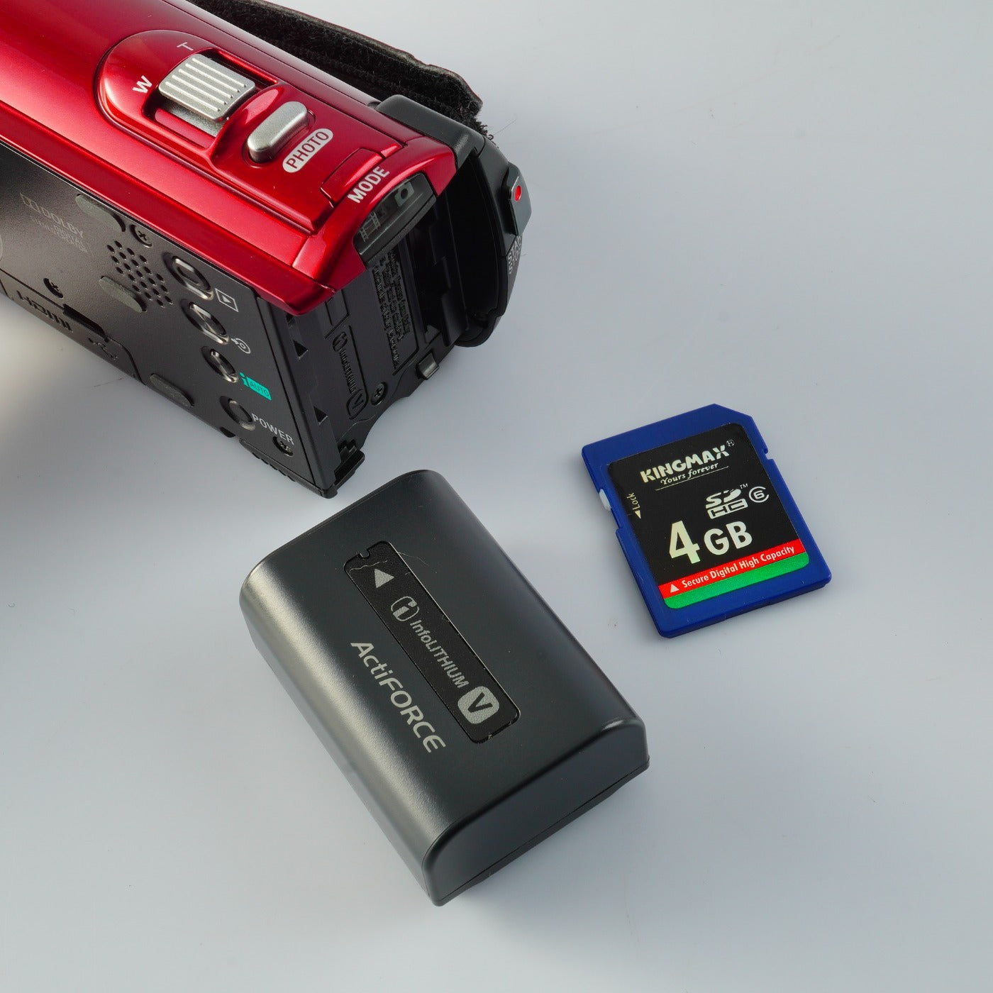 SONY HDR-CX170 Red + SD 4GB デジタルムービーカメラ