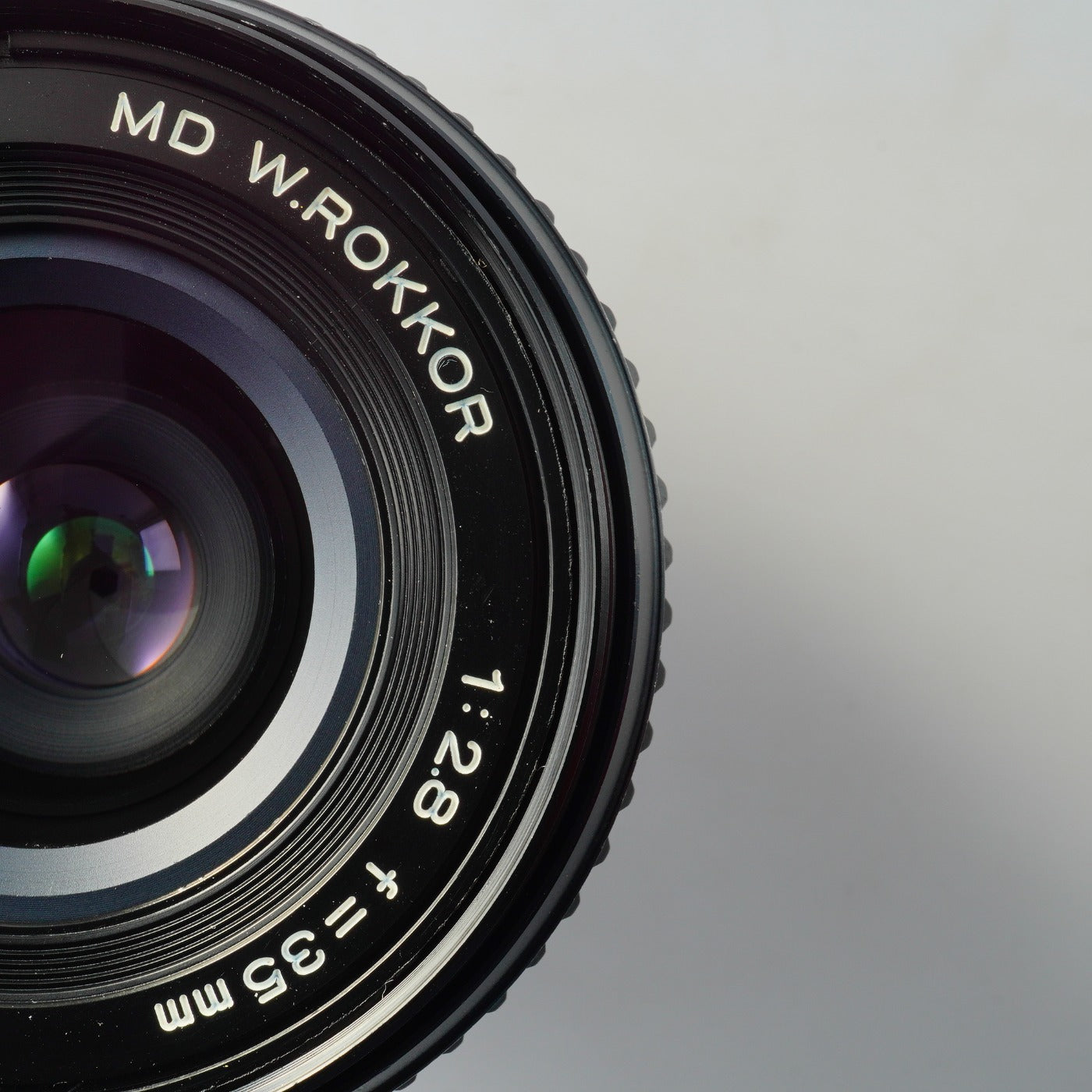 MINOLTA MD W.ROKKOR 35mm F/2.8 単焦点レンズ