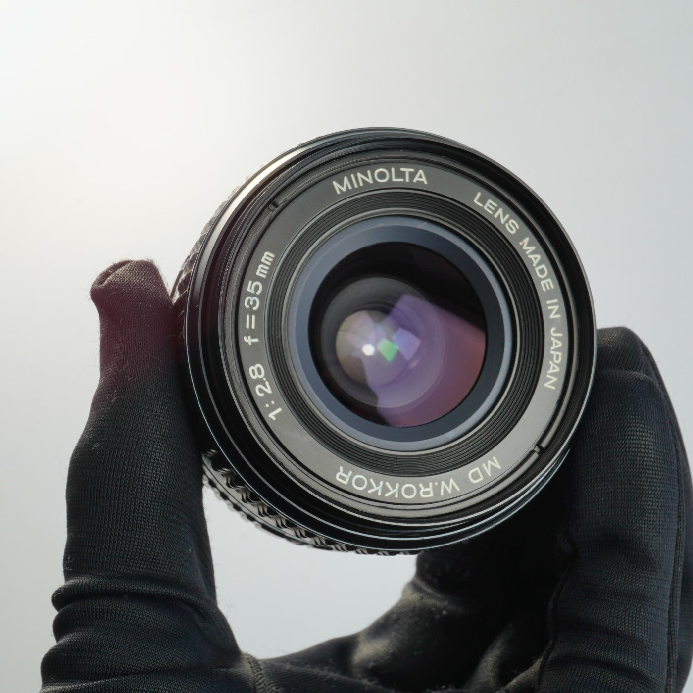 MINOLTA MD W.ROKKOR 35mm F/2.8 単焦点レンズ
