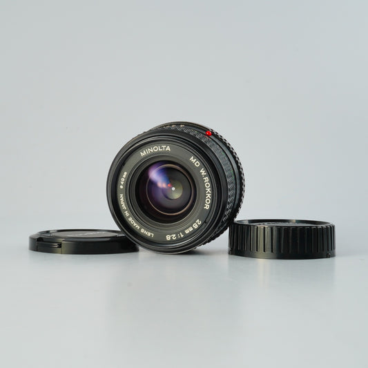 MINOLTA MD W.ROKKOR 28mm F/2.8 単焦点レンズ