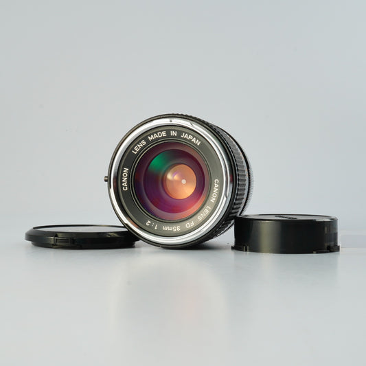 Canon FD 35mm F/2 Concave "O" 単焦点レンズ