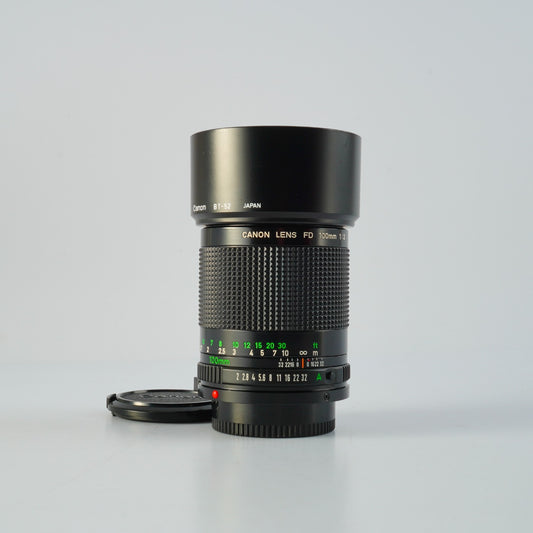 Canon FD 100mm F/2 単焦点レンズ